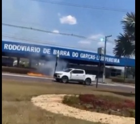 Incêndio em Palmas: vídeo mostra o avanço das chamas com as